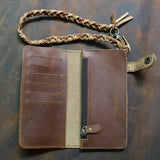 Daffdoil Leather Wallet Crazy Horse Skin P20