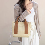 Fashionable Satchel Handbag for Students with Big Pockets