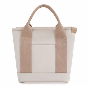 Fashionable Satchel Handbag for Students with Big Pockets