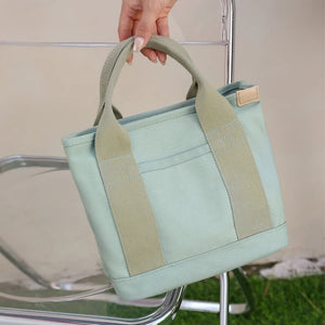 Fashionable Satchel Handbag for Students with Big Pockets