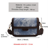 Daily Denim Shoulder Bag Women Casual Cross Bags