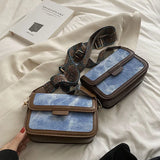 Daily Denim Shoulder Bag Women Casual Cross Bags