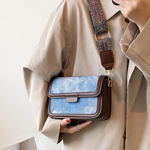 Daily Denim Shoulder Bag Women Casual Cross Bags