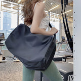 Women's Daily Sport Shoulder Bag Gym Outdoors Travel Teen Bookbag Yoga Tote