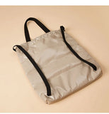 Women Soft Winter Padded Down Backpack Large Capacity Shoulder School Bag
