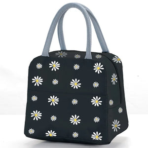 Daisy Insulated Lunch Bag Portable Thermal Cooler Bag