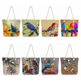 Daisy Sunflower Tote Bags Floral Print Women Beach Bags