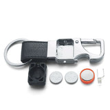 LED Keychain Beer Opener Bottle Lamp Multifunctional Leather