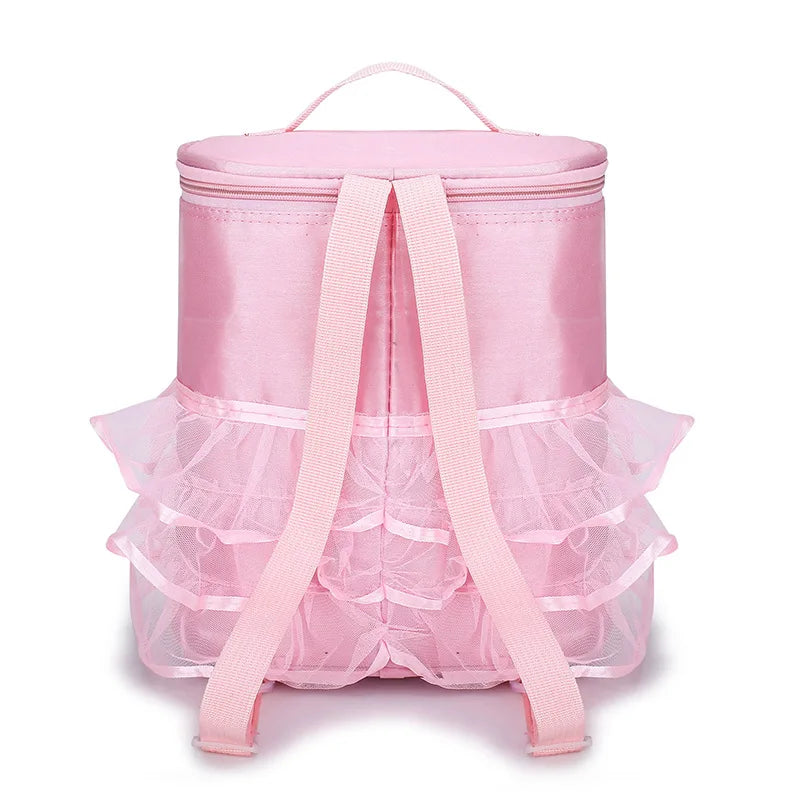 Children Latin Ballet Shoulder Bag Girls Dance Backpack