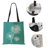 Dandelion Print Tote Bag for Women - Reusable Shopping Shoulder Bag