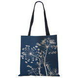 Dandelion Print Tote Bag for Women - Reusable Shopping Shoulder Bag