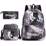 Danganronpa 3 Backpack Set Student Boy Girl School Bag Pencil Case Shoulder Bag