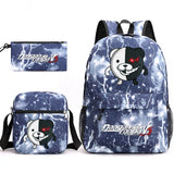 Danganronpa 3 Backpack Set Student Boy Girl School Bag Pencil Case Shoulder Bag