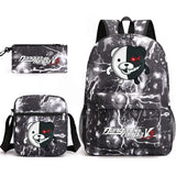 Danganronpa 3 Backpack Set Student Boy Girl School Bag Pencil Case Shoulder Bag