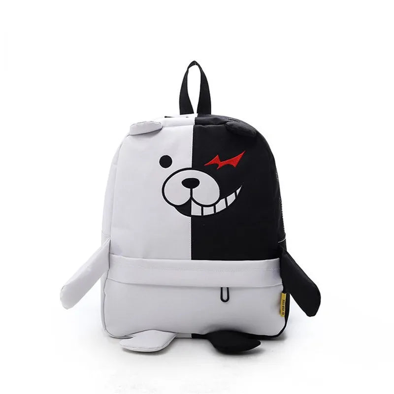 Monokuma Cosplay Backpack Cartoon Student School Shoulder Bag