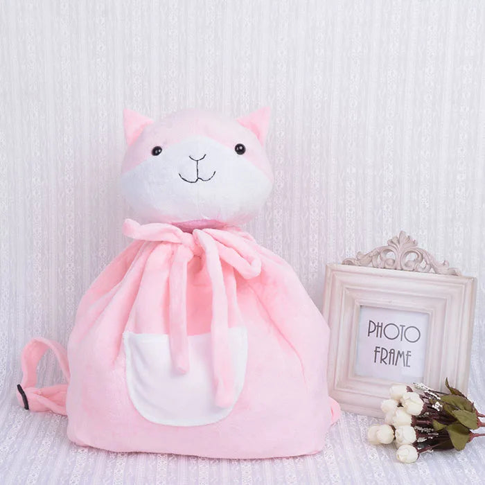 Danganronpa Nanami Chiaki Backpack Pink Cat Bags Cosplay Gift