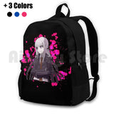 Kyoko Kirigiri Blood Anime Backpack Outdoor Hiking Waterproof