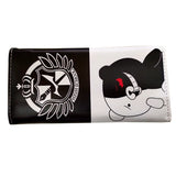 Monokuma Cosplay PU Leather Cartoon Wallet Moneybag Short Notecase
