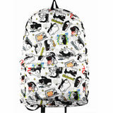 Danganronpa Monokuma Nylon Backpack Student Schoolbag Teenager Travel Bag
