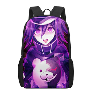 Danganronpa V3 3D Print School Bags for Boys Girls Backpack Kids Book Bag