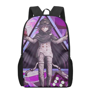 Danganronpa V3 3D Print School Bags for Boys Girls Primary Students Backpacks