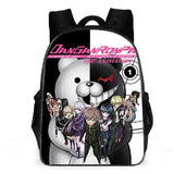 Monokuma Backpack for Kids Girls Boys Schoolbag