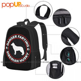 Belgian Malinois Backpack Art Print Large Capacity