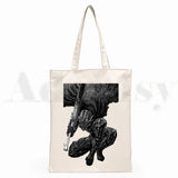 Dark Berserk Guts Anime Manga Graphic Shopping Bag Girls Hand Bag