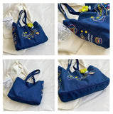 Dark Cowboy Women's Shoulder Bags Large Capacity Tote Bag Bolsas