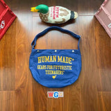 Dark Yellow Vintage Canvas Backpack 35*26 High Human Bag