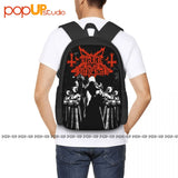 Dark Funeral Shadow Monks S Metal Backpack Large Capacity