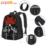Dark Funeral Shadow Monks S Metal Backpack Large Capacity