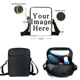 Gothic Skull Crossbody Bag Punk Women Handbag Portable Messenger