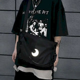 Reflective Moon Tactical One-shoulder Messenger Bag Men and Women