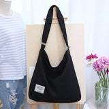Nylon School Bags Large Capacity Shoulder Shopping Bag
