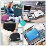 Data Cable Storage Bags Double Layer Digital USB Hard Disk Protection Bag
