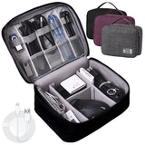 Data Cable Storage Bags Double Layer Digital USB Hard Disk Protection Bag