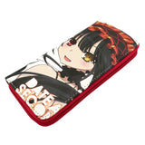 Date A Live Anime Kurumi Long Wallet Zip Clutch Purse