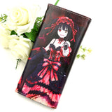 Date A Live Clutch Purse Tokisaki Kurumi Long Wallet Yoshino Women