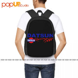 Datsun Bre 510 Race Car Backpack Large Capacity