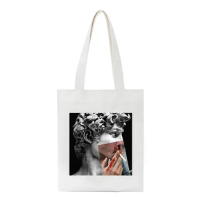Harajuku Ins Punk Fun Canvas Large Capacity Shoulder Bag