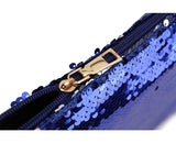 Gradient Sequins Dazzling Envelope Crossbody Bag Handbag Totes