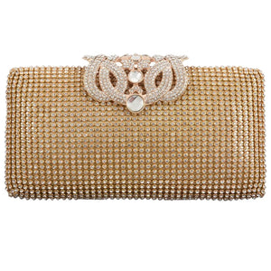 Rhinestone Evening Clutch Purse for Party