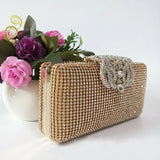 Rhinestone Evening Clutch Purse for Party Bridal Prom