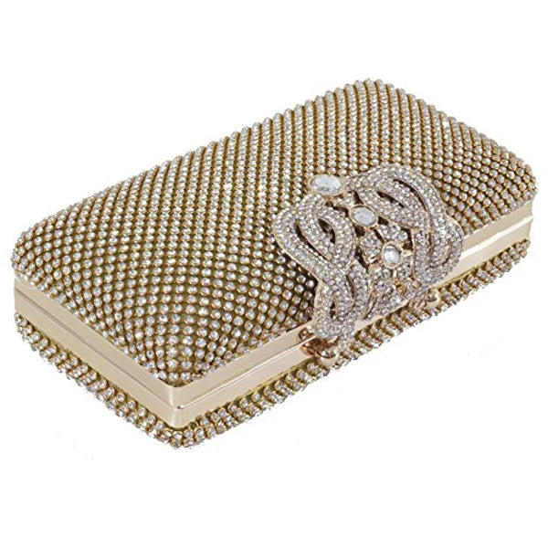 Rhinestone Evening Bag Clutch Bridal Prom