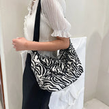Chain Canvas Ladies Bag Large Capacity Shoulder Bag