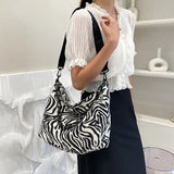 Chain Canvas Ladies Bag Large Capacity Shoulder Bag