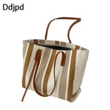 Ladies Canvas Bag Large Shoulder Bag Beach Shopping Bag Ladies Casual Tote Bag