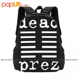 Dead Prez Rap Hip Hop Backpack Large Capacity Travel Style