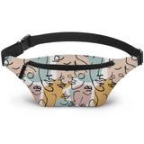 Deanfun 3D Printed Fanny Pack Waterproof Waist Pack